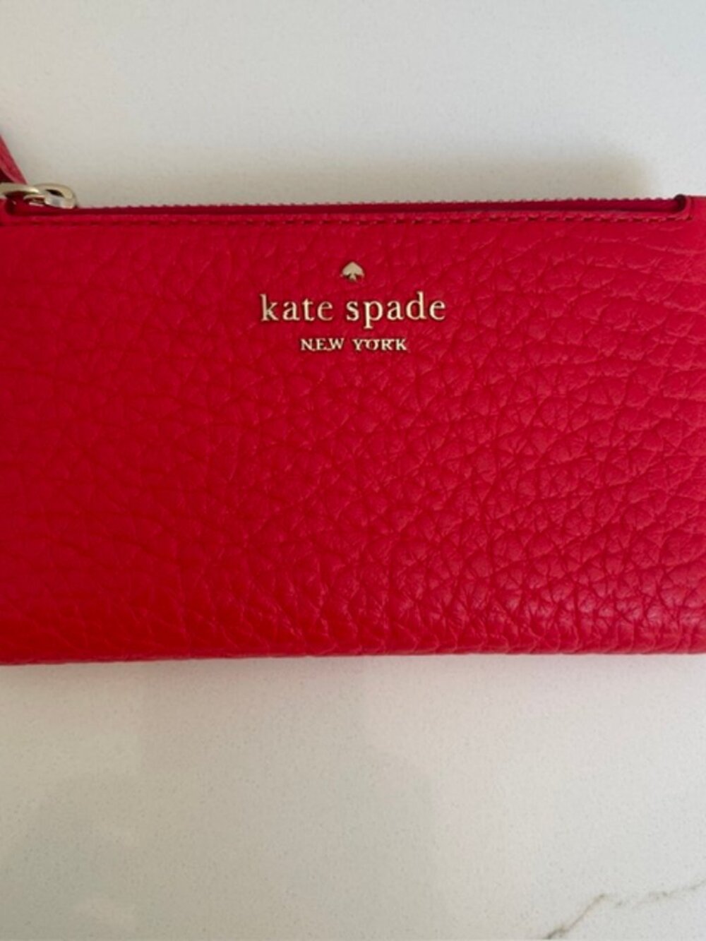 Kate Spade Compact Bifold Wallet with snap closure zipper pocket, 6 card holders
